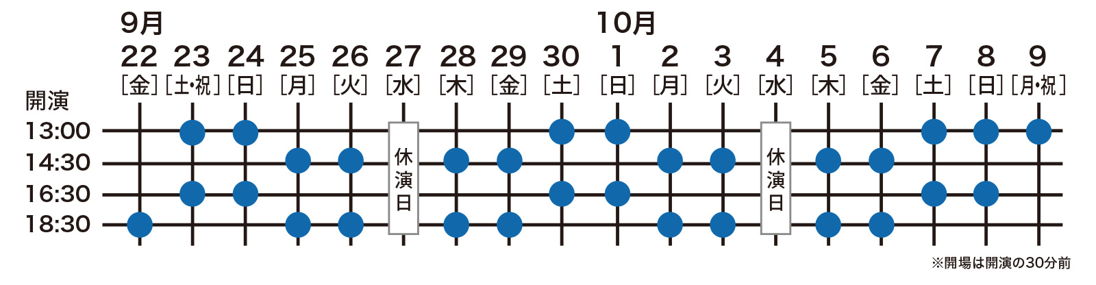 スケジュール